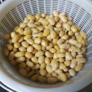 【独居自炊】硬めの茹で大豆